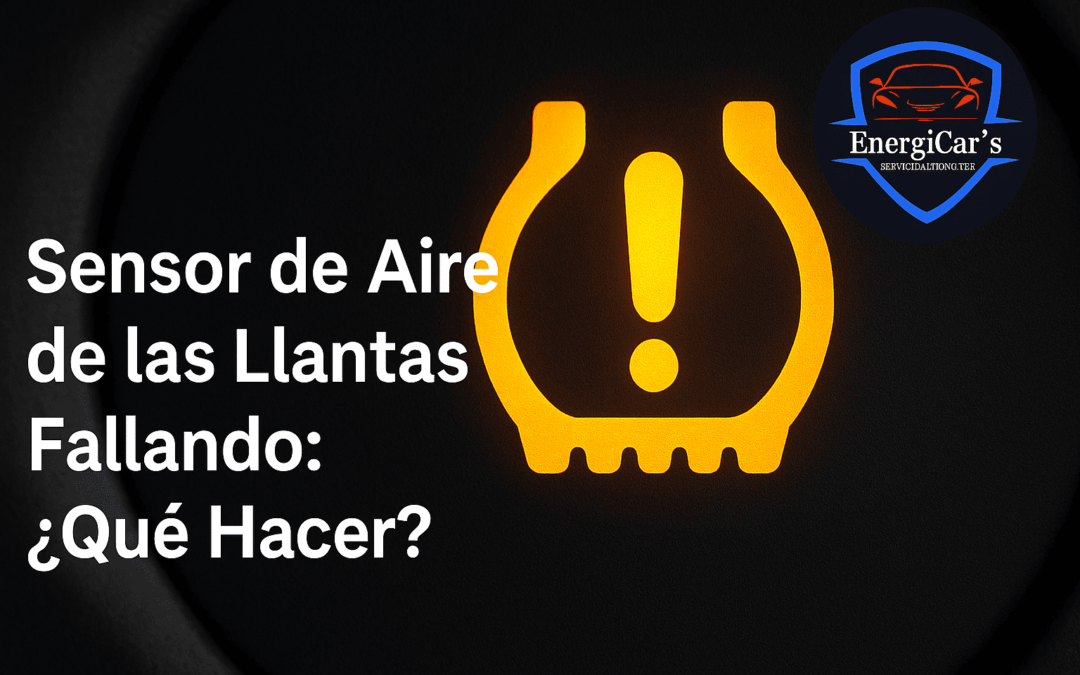 ¿Tu sensor de aire de las llantas está fallando? Esto es lo que debes saber